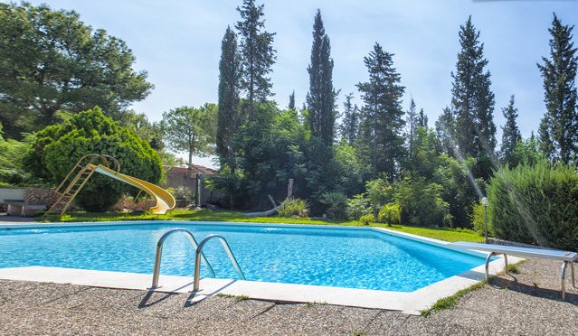 Piscina della villa